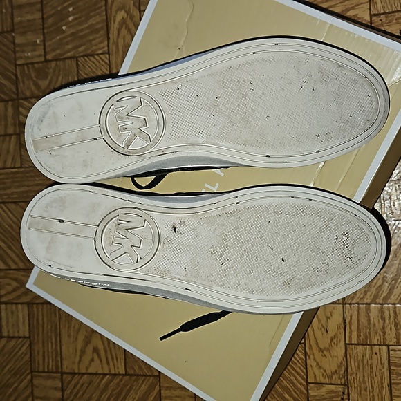 Michael Kors Juno Stripe Lace Up Sneakers - Picture 7 of 8